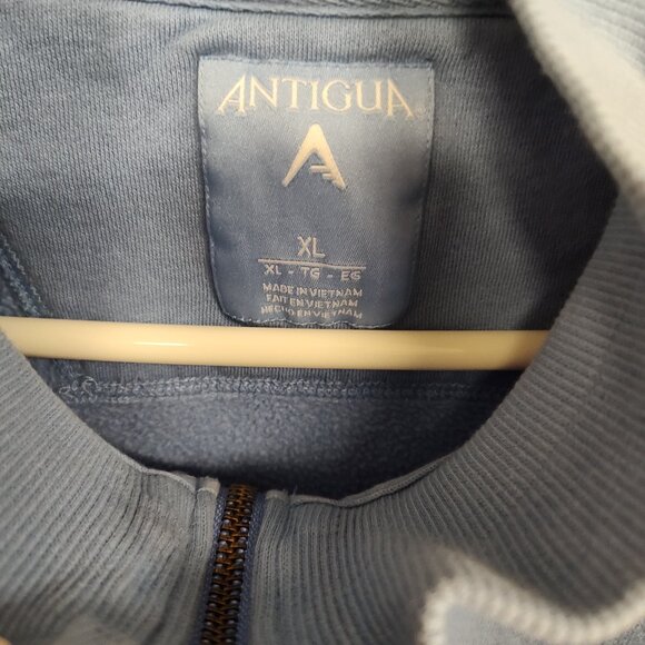 Men's Antigua 1/4 Zip Sweatshirt - Size XL - Read Description - Picture 3 of 5